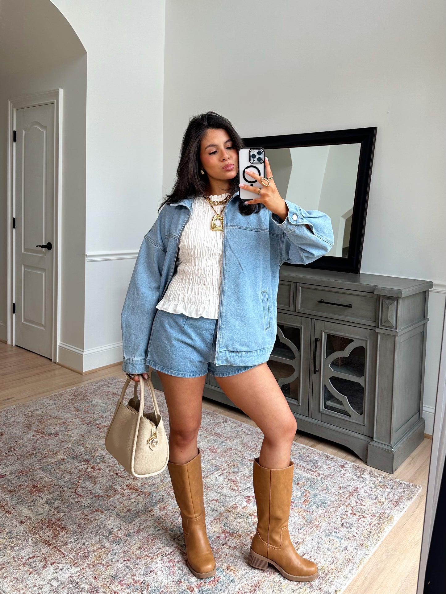 Bluebell Denim Mini Shorts