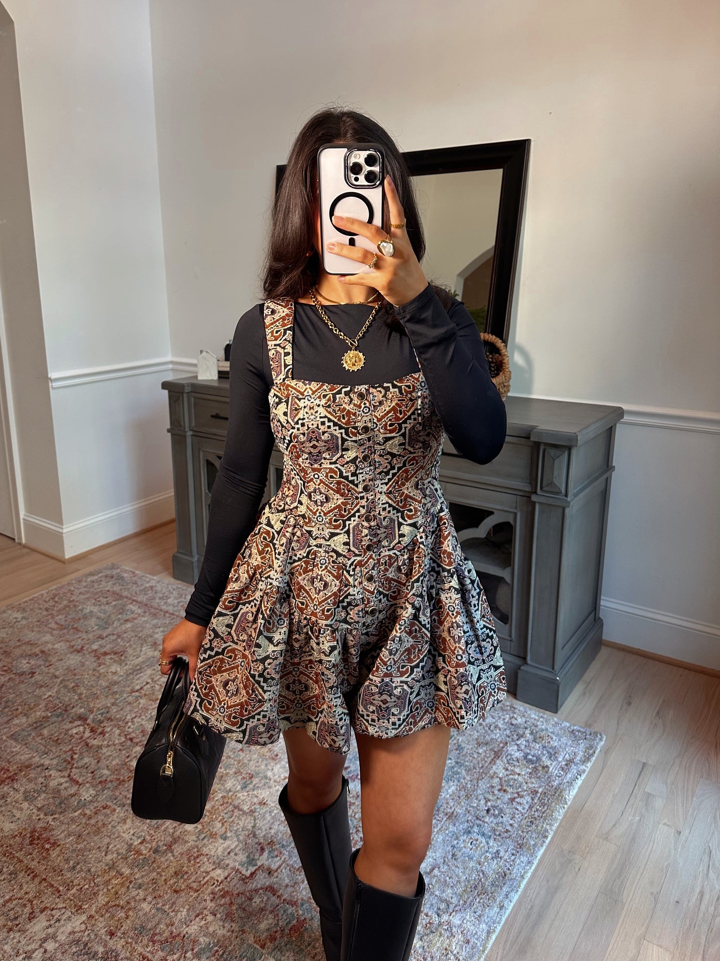 The Florence Tapestry Romper