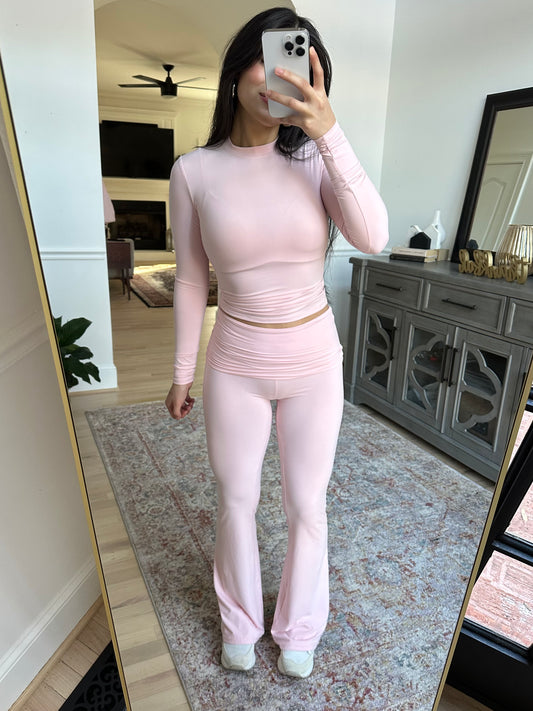 Baby Pink Buttery Soft Set