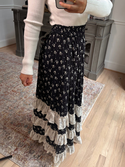 Midnight Garden Maxi Skirt