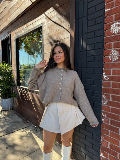 Mocha Cardigan