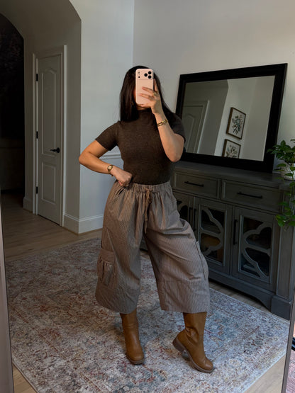 Brown Hour Sweater Top