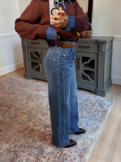 The Vintage Straight Leg Dad Jean