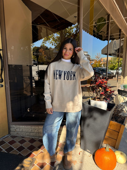 New York Oversized Sweater