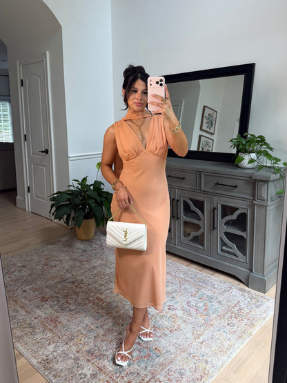 Josephine Scarf Midi Dress