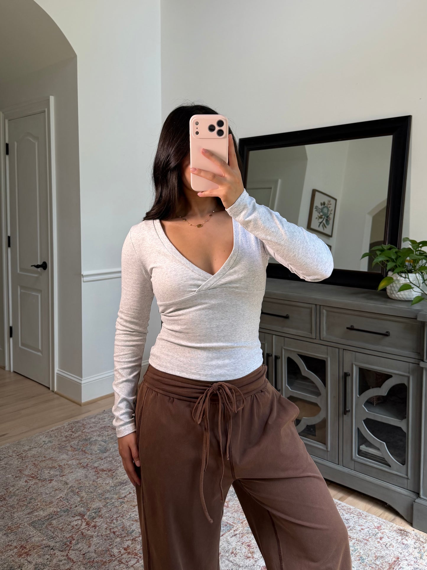 Marlowe V-neck Wrap Top