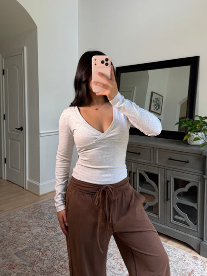 Marlowe V-neck Wrap Top