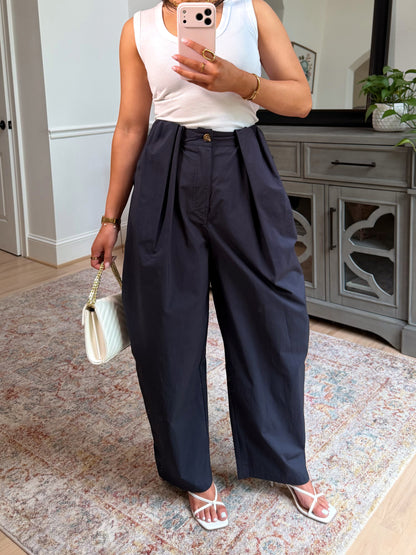 Eastside Parachute Trouser Pants (Navy)