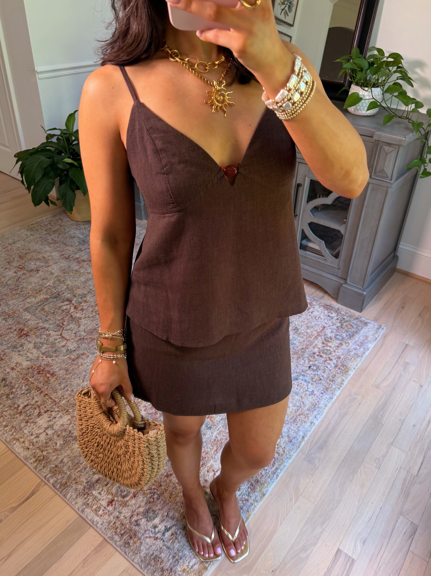 Driftwood Linen Skirt