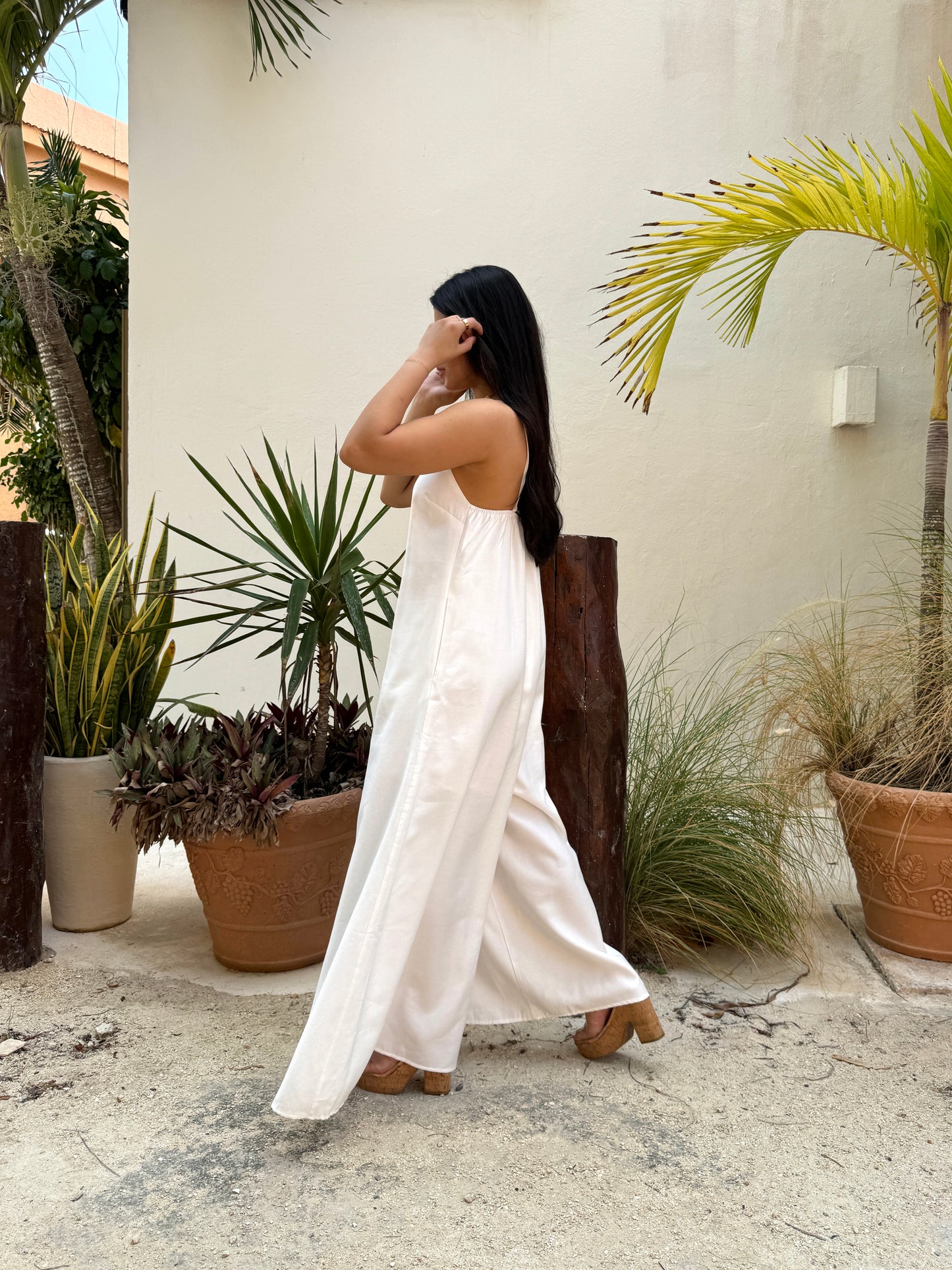 On Vacation White Jumpsuit