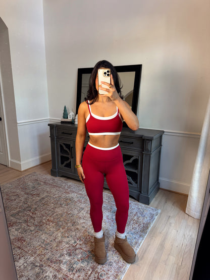 Red & White Layered Active Set