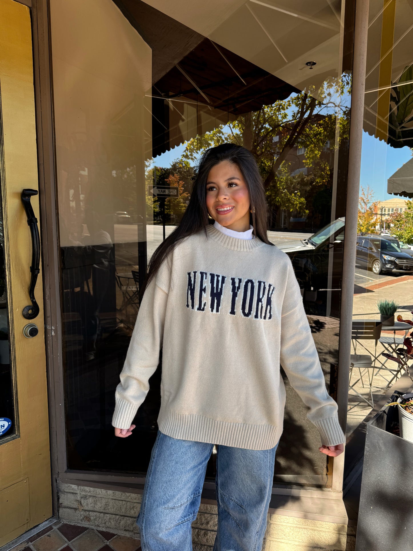 New York Oversized Sweater