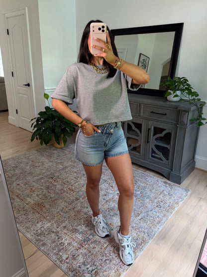 It Girl Staple Tee (Grey)