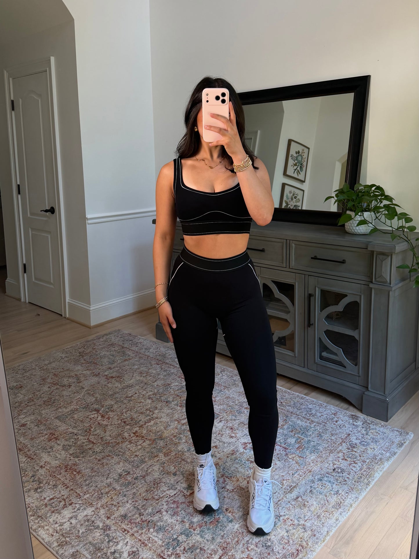 Black Contour Sports Bra