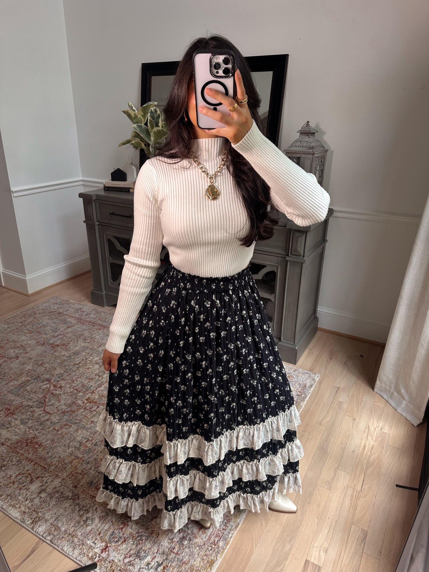 Eloise Ribbed Sweater Top