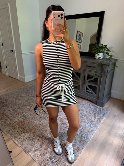 Cool Girl Striped Skort Set