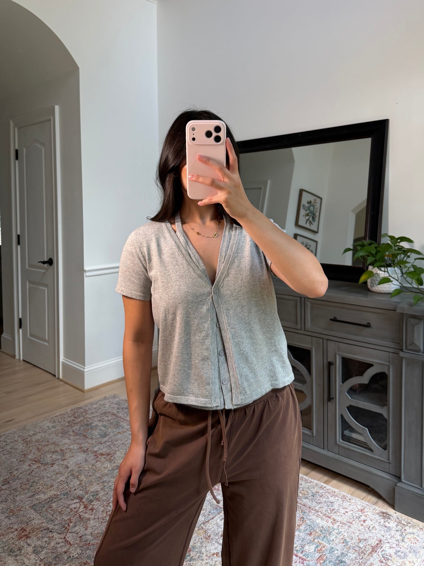 Clara Knit Layered Cardigan