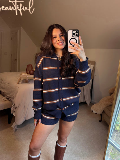 Midnight Mocha Knit Set