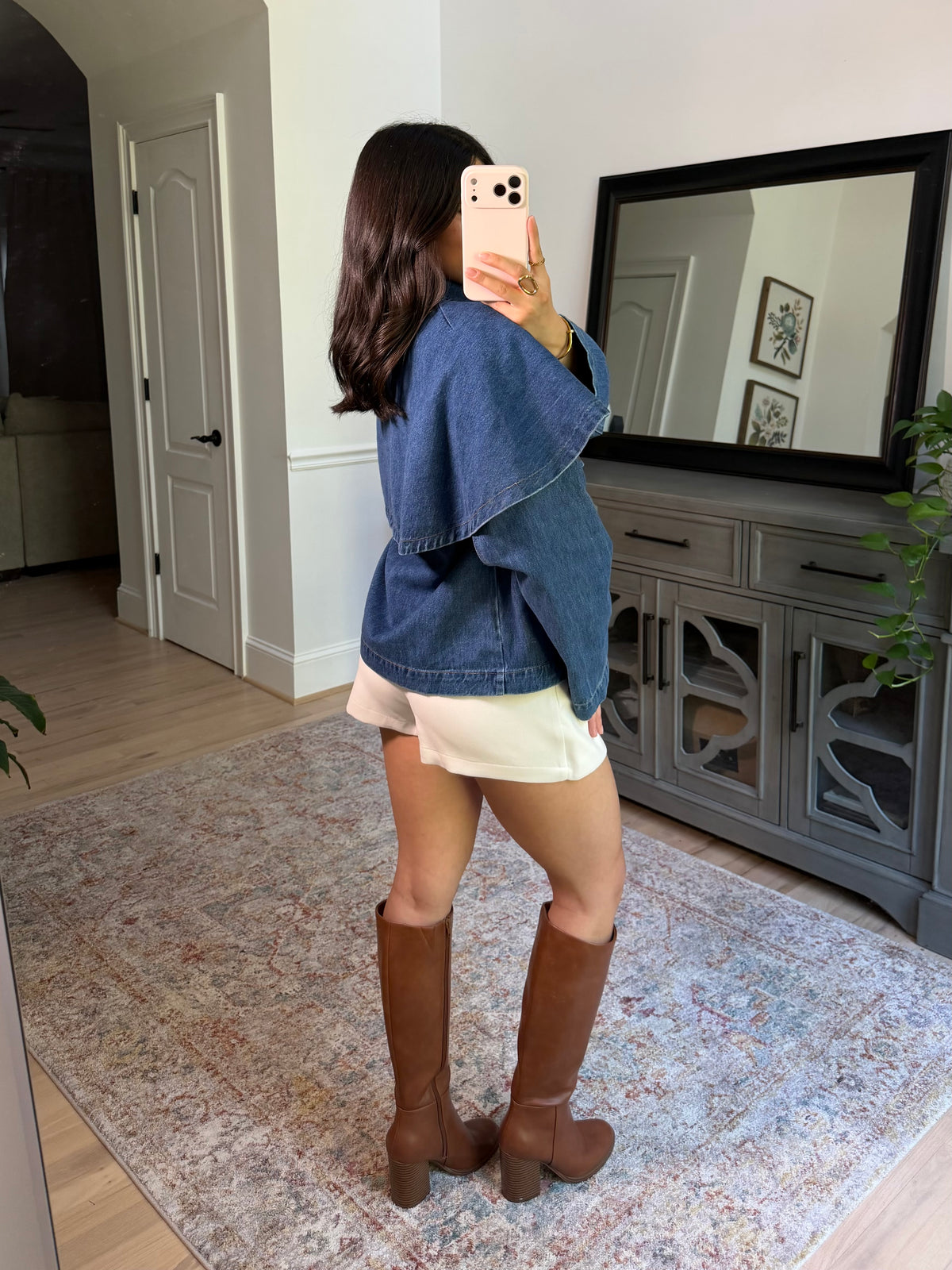 Bluebell Denim Cape Jacket