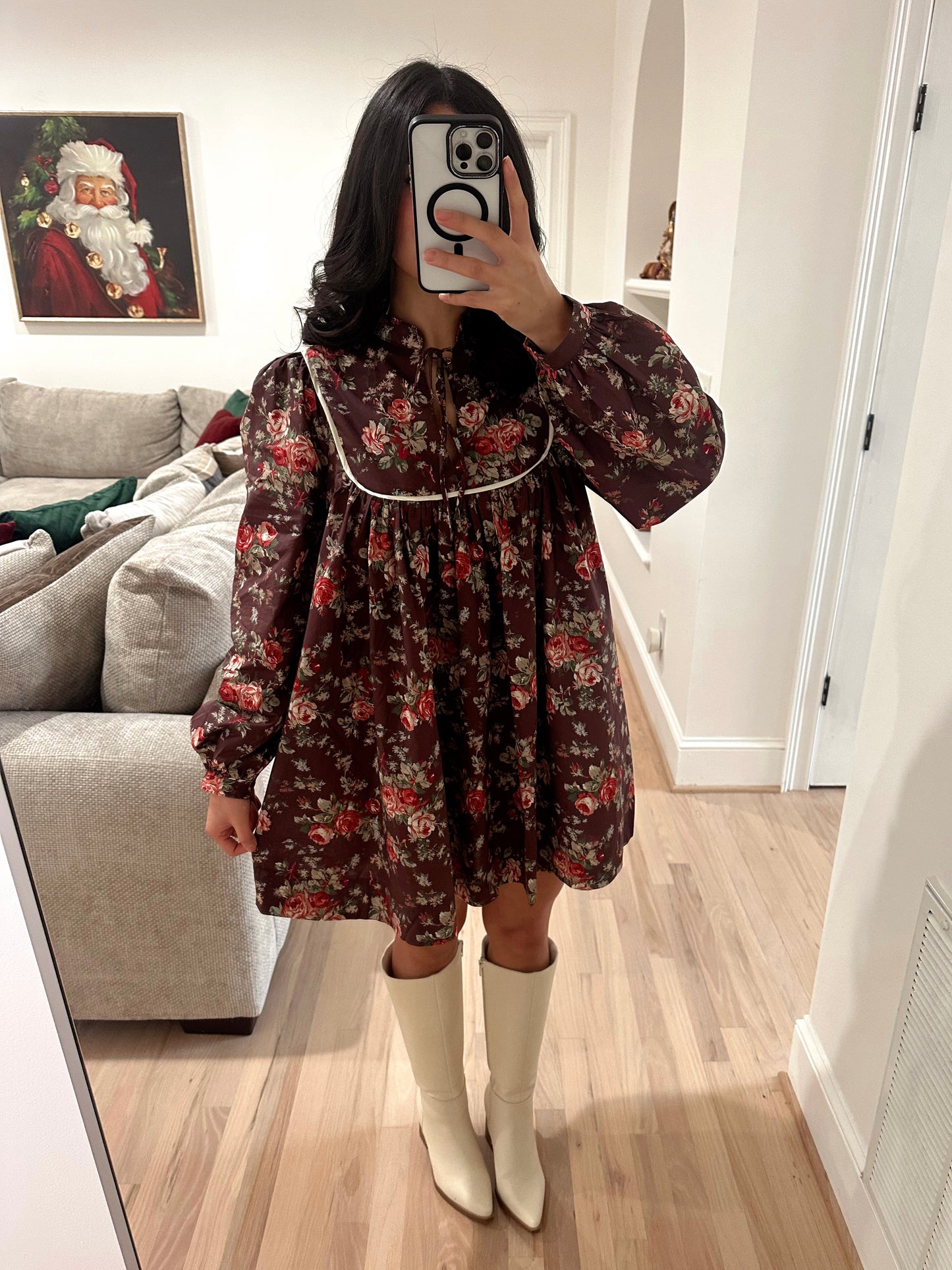 The Enchanted Floral Dress