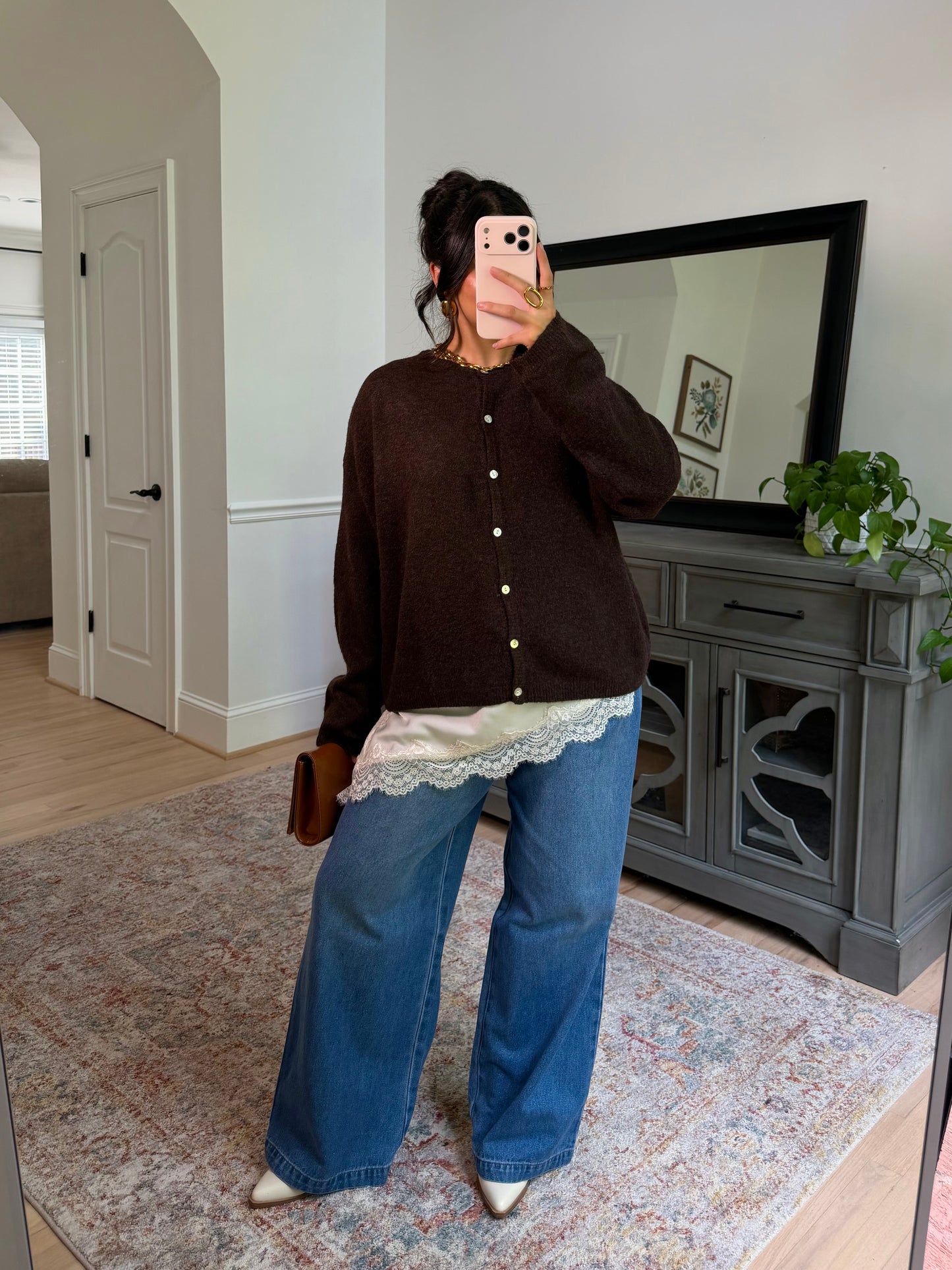 Hot Chocolate Brown Cardigan