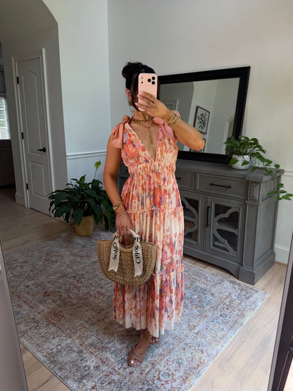 Summer Garden Midi Dress