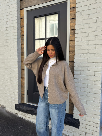 Mocha Cardigan