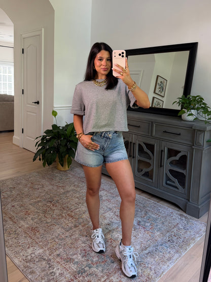 It Girl Staple Tee (Grey)