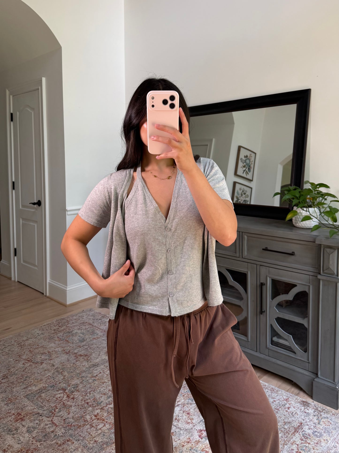 Clara Knit Layered Cardigan