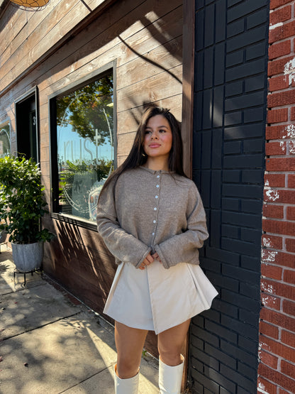 Mocha Cardigan
