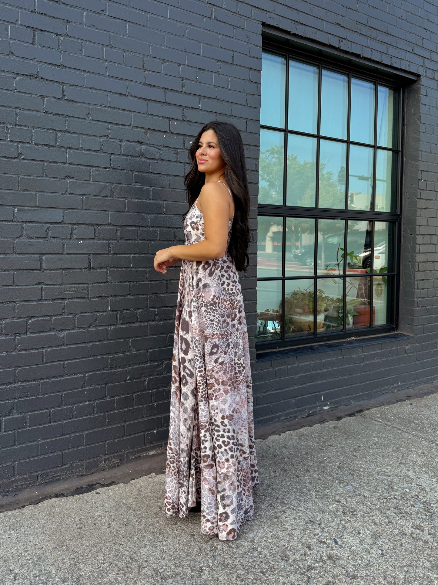 Leopard Maxi Dress