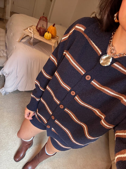 Midnight Mocha Knit Set