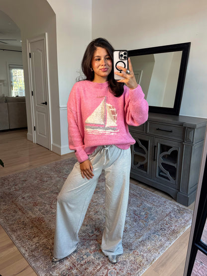 Cloud Nine Striped Lounge Pants