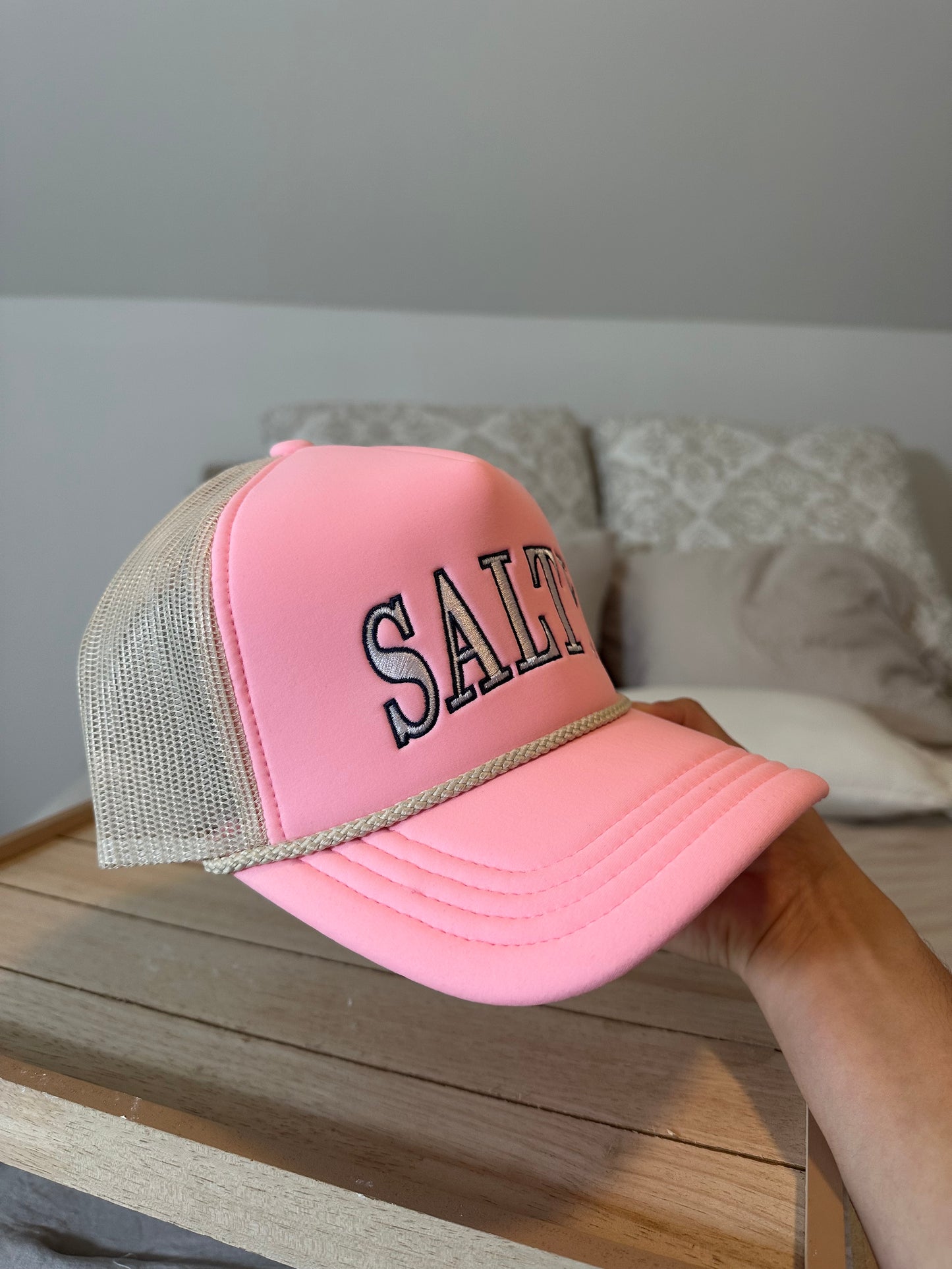 Salty Pink Trucker Hat