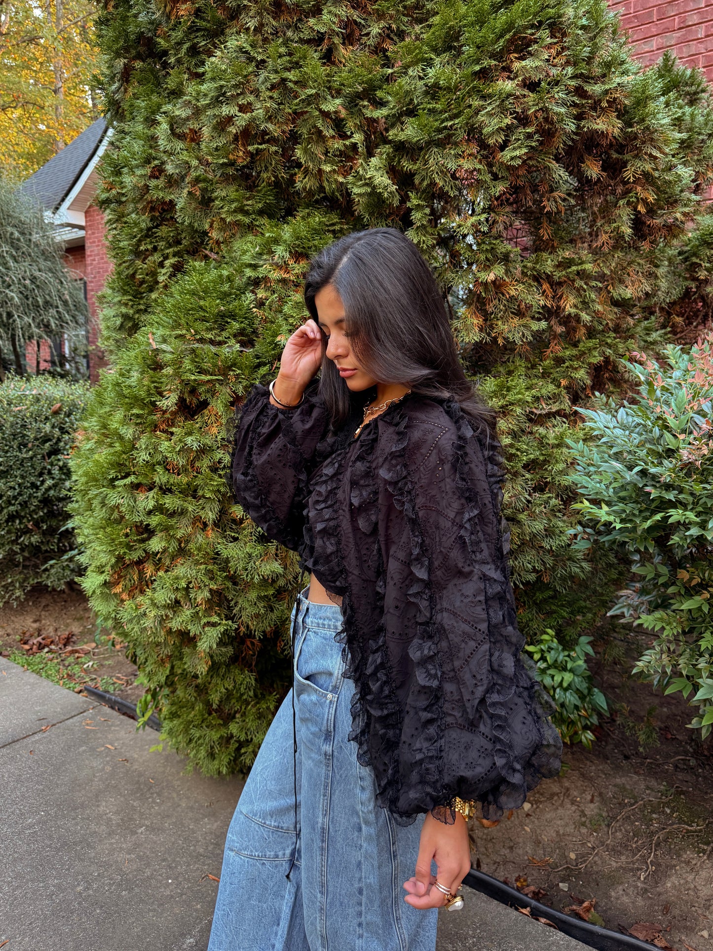 All Eyes On You Statement Top