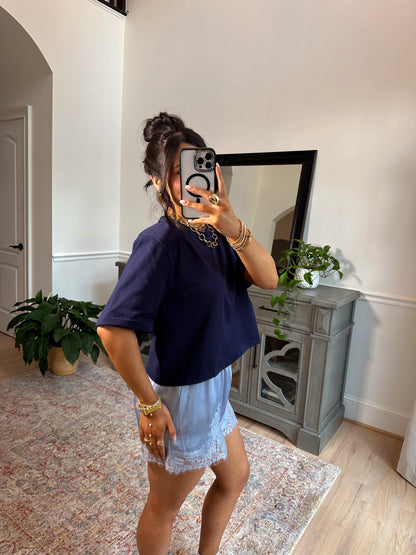 It Girl Staple Tee (Navy)
