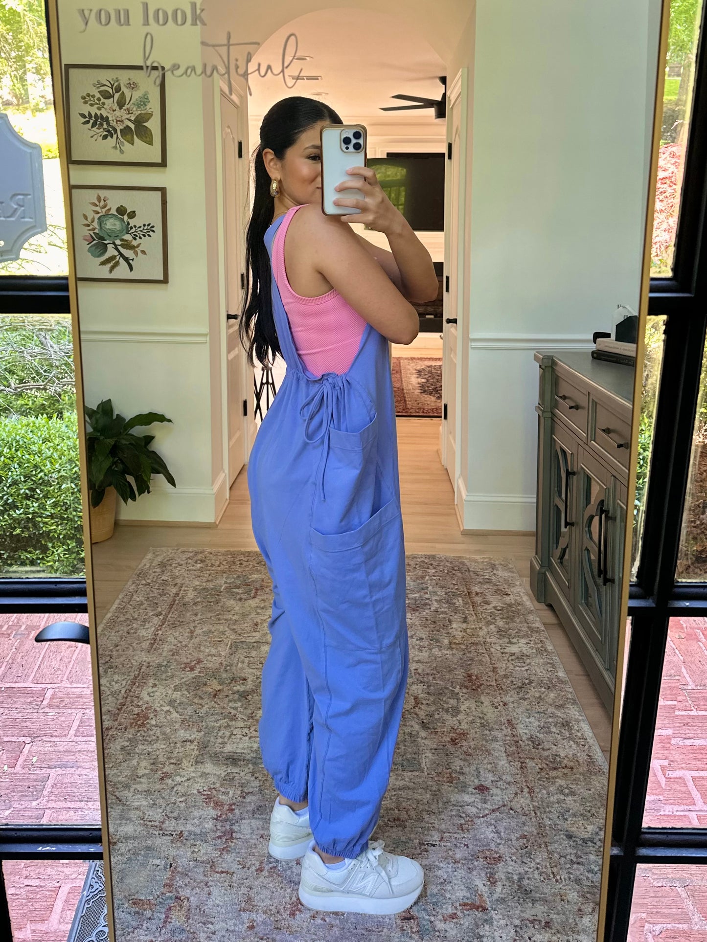 Periwinkle Slouchy Jumpsuit