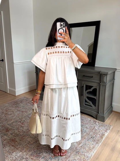 Athena Classic Midi Skirt