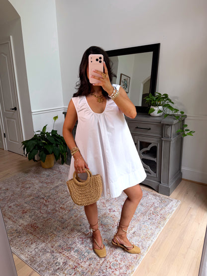 Coconut Flowy Dress
