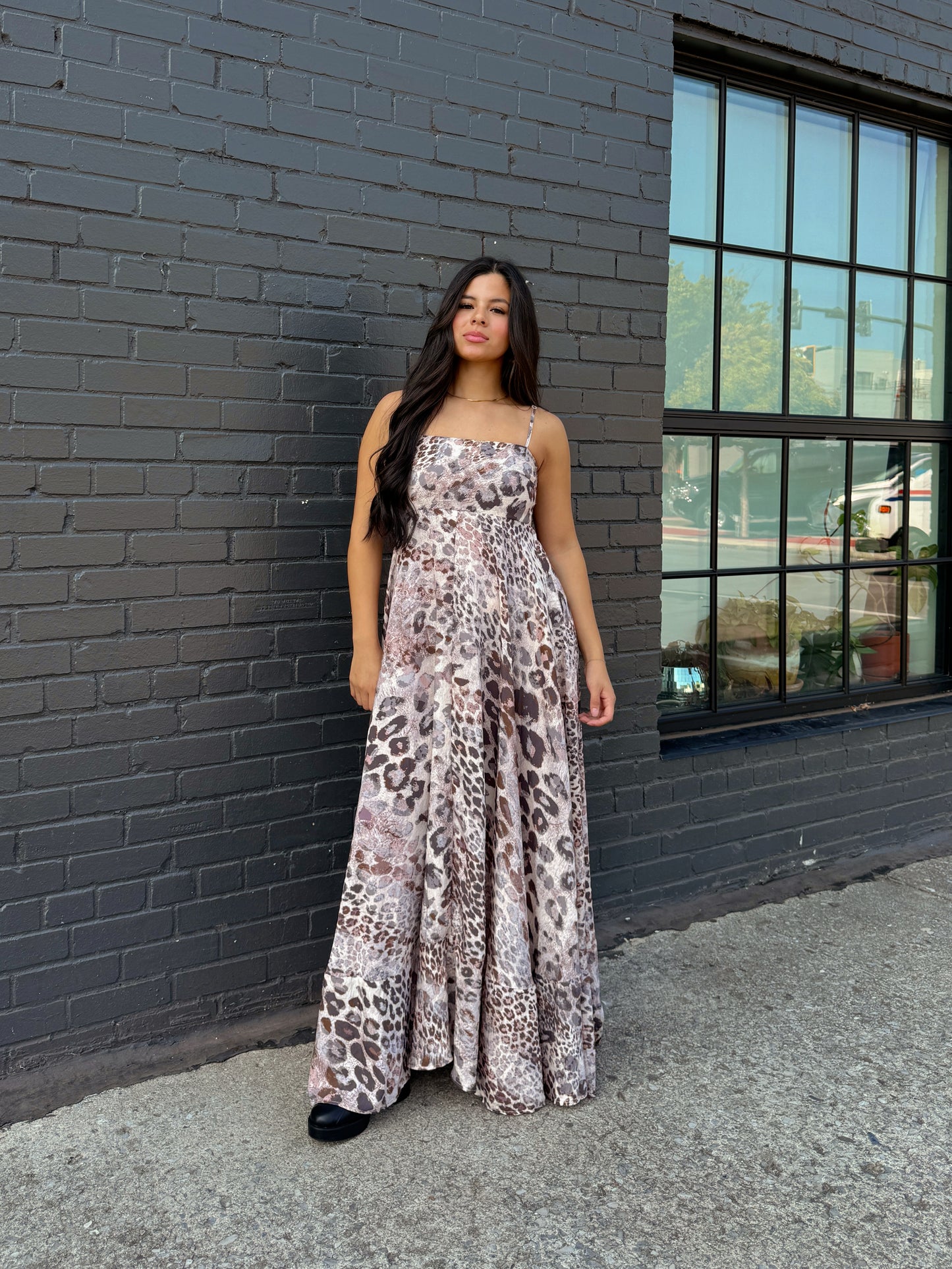 Leopard Maxi Dress