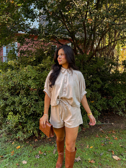 Here For Seconds Suede Set