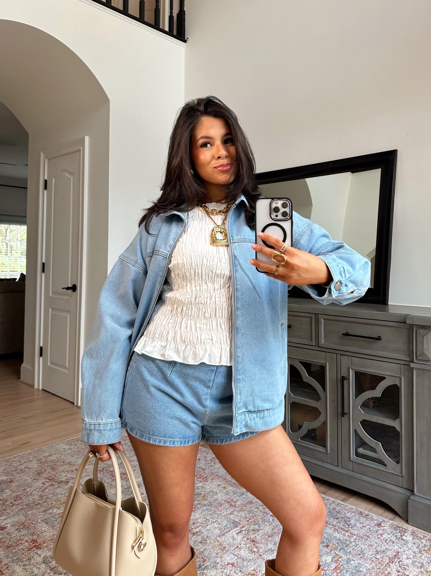 Bluebell Denim Mini Shorts