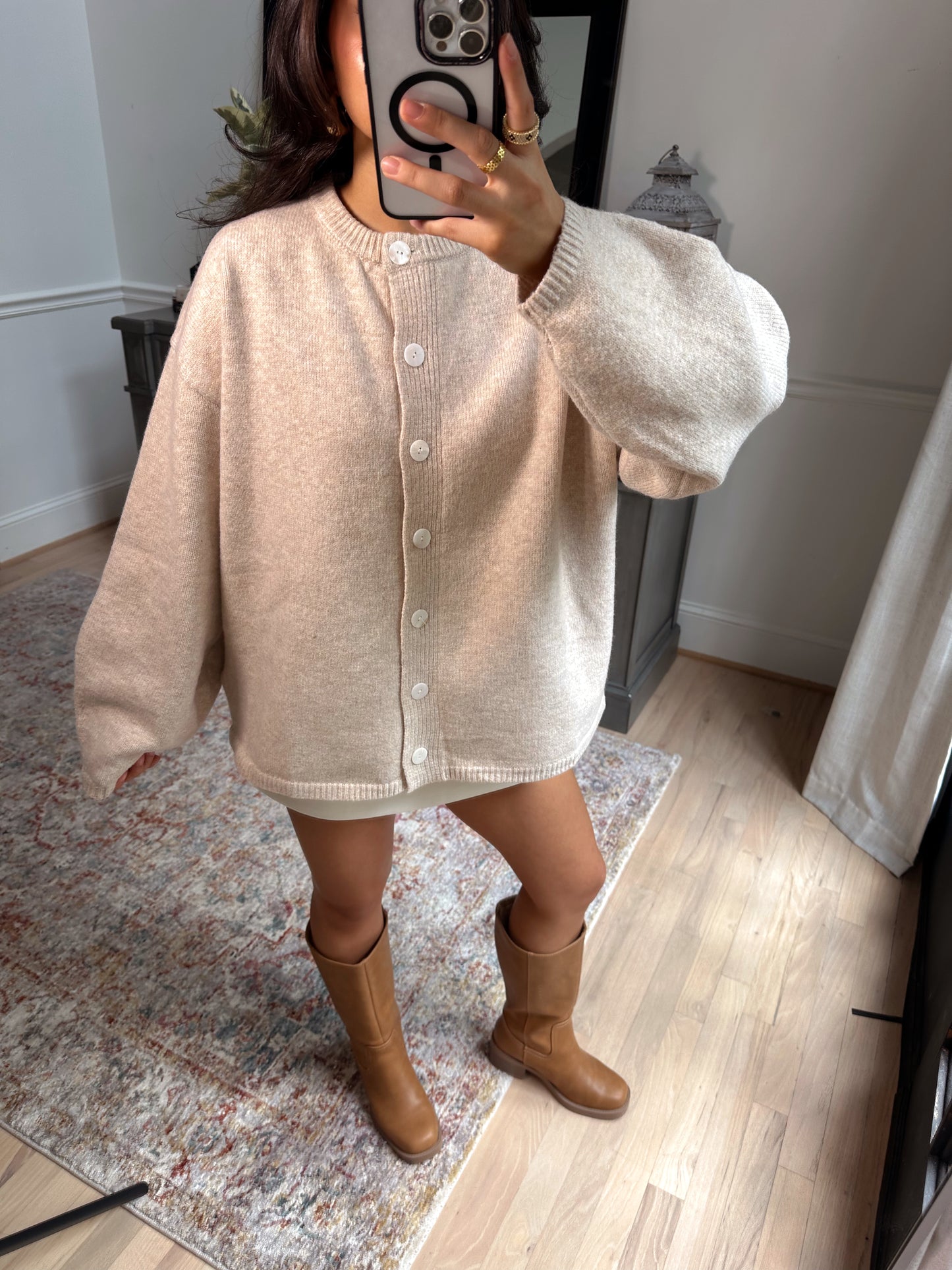 Sunday Stroll Oversized Cardigan