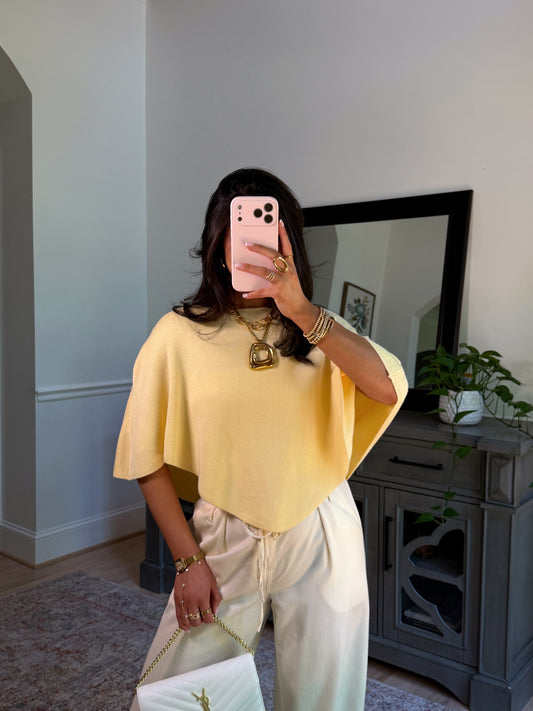 Boulevard Butter Knit Poncho