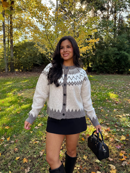 Nordic Haven Knit Cardigan
