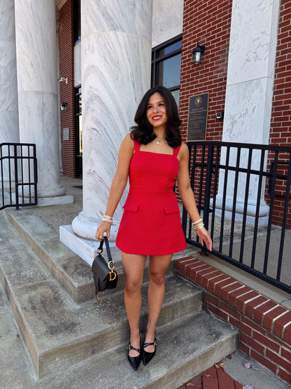 The Scarlett Heritage Romper Dress