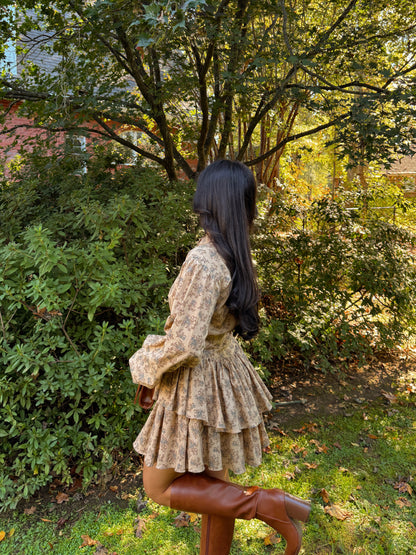 Thankful & Thriving Tiered Dress