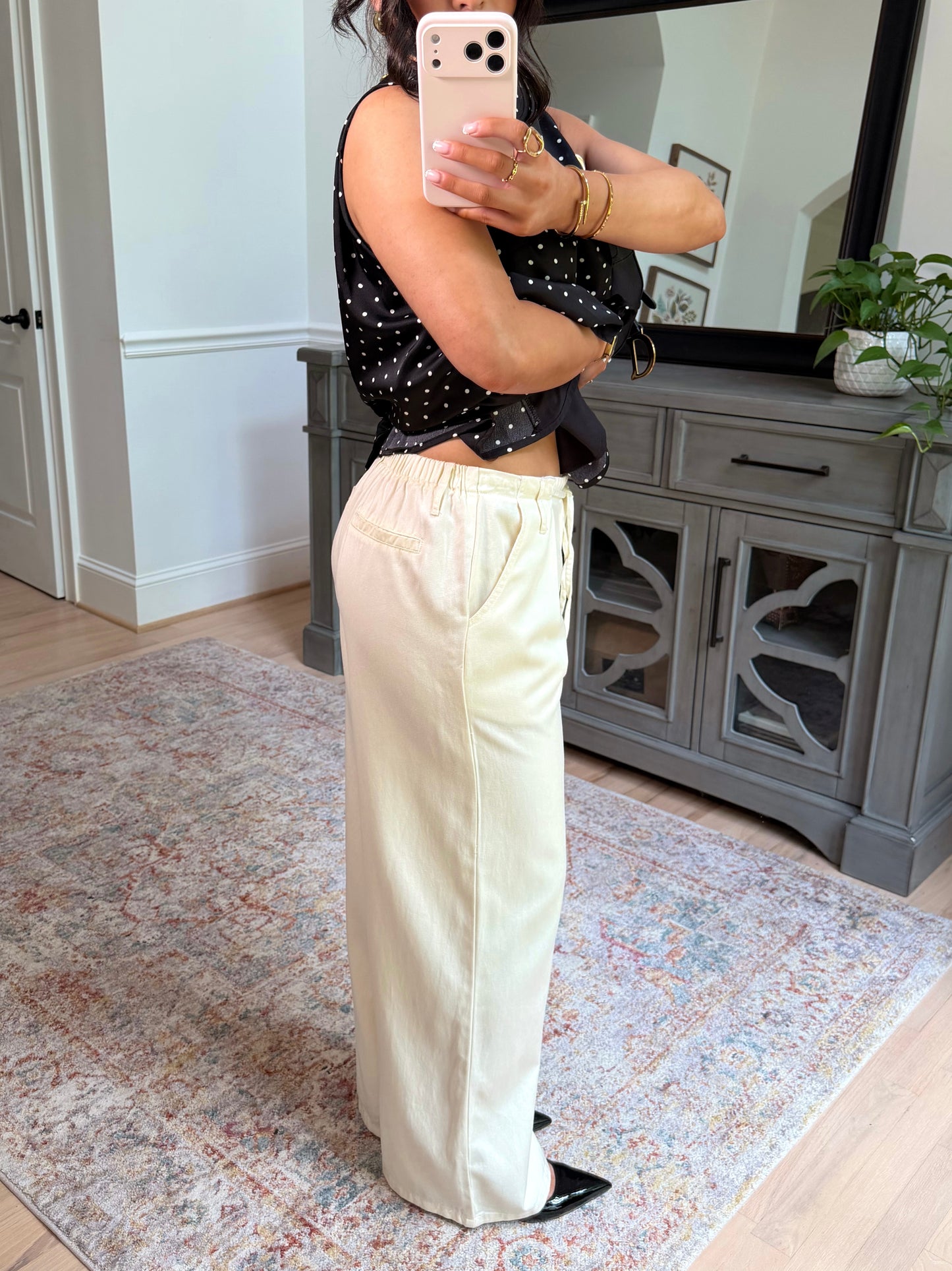 Clean Slate Cream Pants