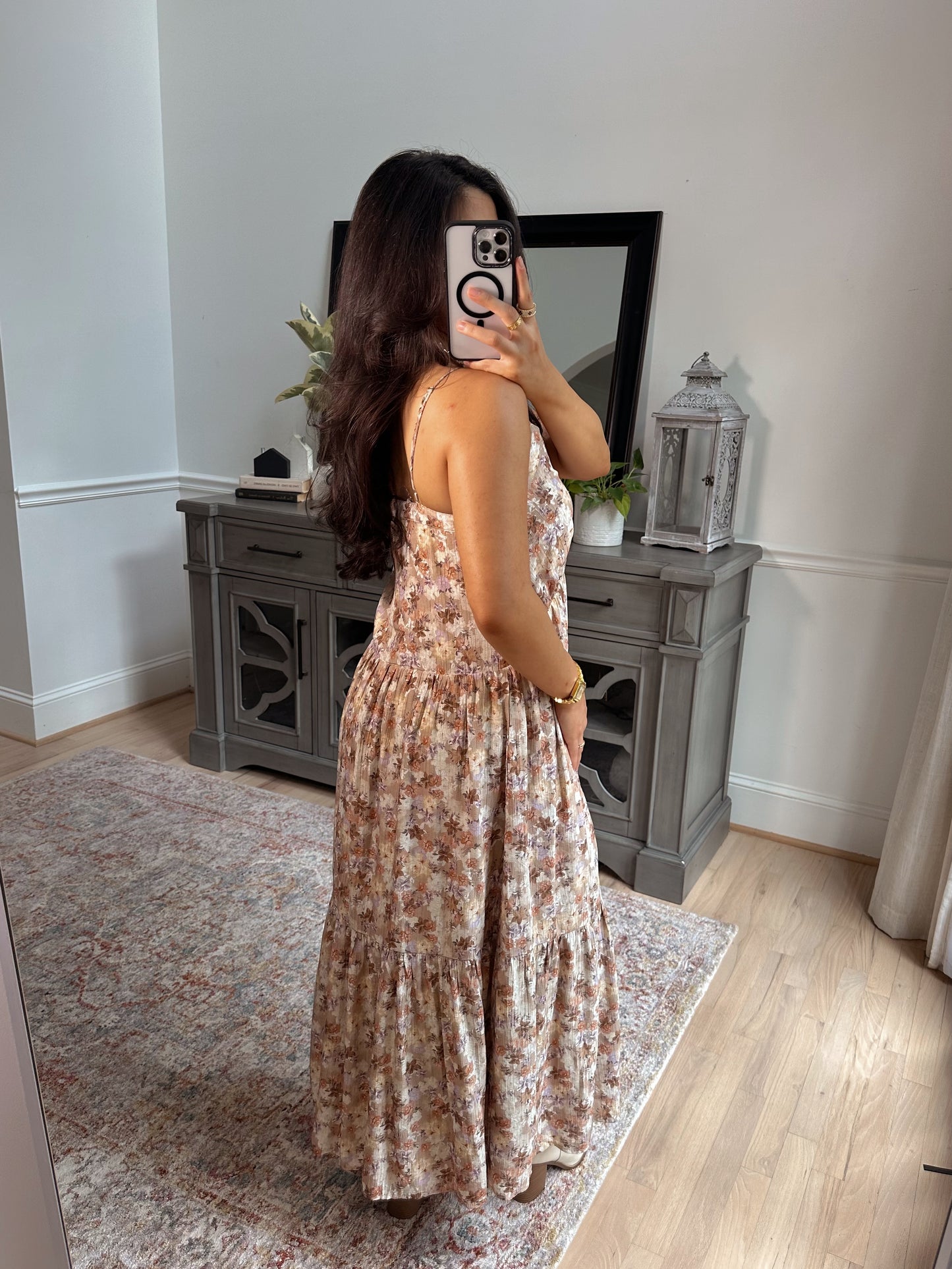 Harvest Breeze Floral Dress