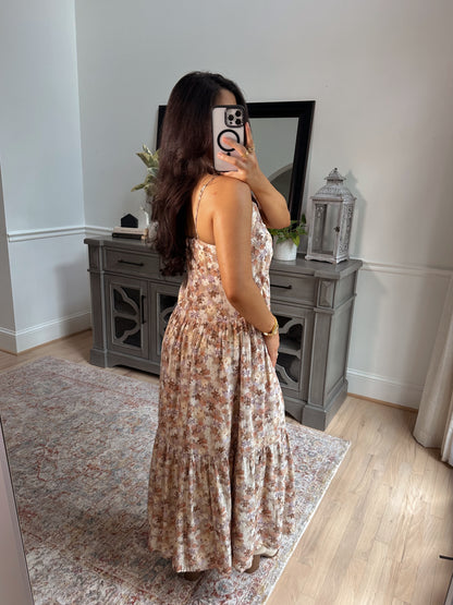 Harvest Breeze Floral Dress